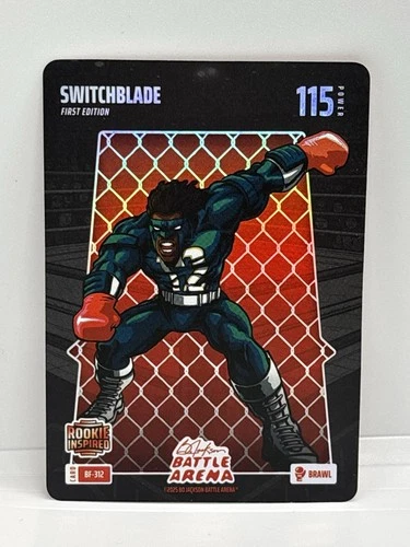 SWITCHBLADE (Travis Hunter) Bo Jackson Battle Arena #312 Battlefoil Brawl