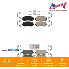 Front Rear Ceramic Disc Brake Pads Kit For Nissan Rogue Sport Qashqai KNF-101555