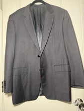 CANALI Gray Men  s Wool Blazer Sport Coat Made in Italy Size 52R
