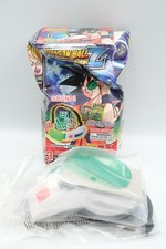 Scatola aperta Bandai Dragon Ball Z Saiyan Scouter lente verde con 2 carte