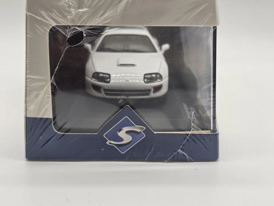 Toyota Supra MK4 2JZ Bianco 1:43 Solido In Box - Immagine 2 di 2