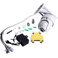 New 1080P HD PTZ Outdoor Security Camera IR Night Vision Waterproof IP66 12V