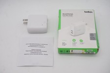 Belkin Wcb006dq Wall Boost Charger Dual USBC 20W 40W