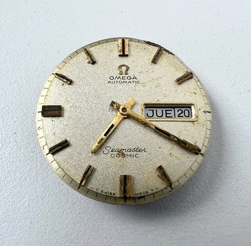 Vintage OMEGA Movement Seamaster Automatic Watch Cal 752 Mens To Restoration