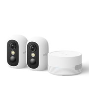 eufy Security eufyCam C35 2-Cam Kit, Wireless Indoor/Outdoor White