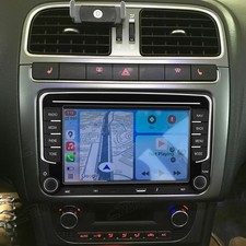 Für VW Polo 6R 6C V 2009-2016 GPS Navi 64GB Apple CarPlay Android 15 Autoradio