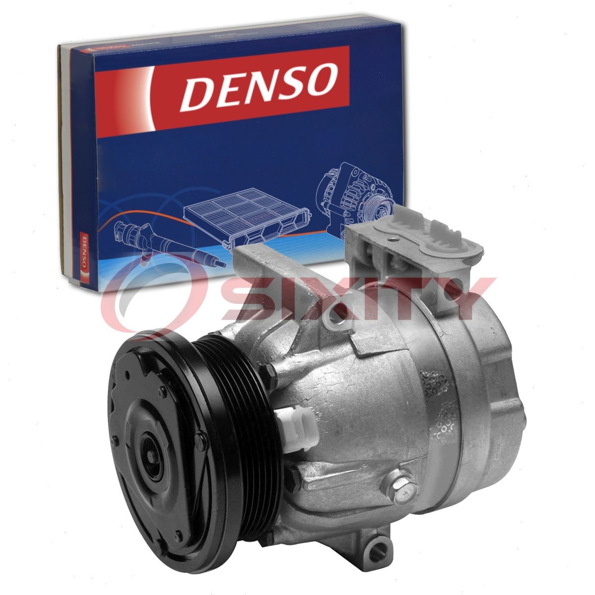 Denso AC Compressor for 1996 Chevrolet Lumina APV Heating Air Conditioning td