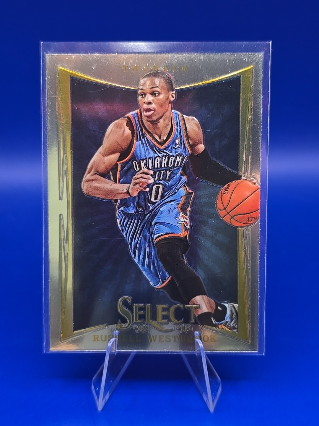 2012-13 Panini Select Basketball Russell Westbrook #89 Thunder