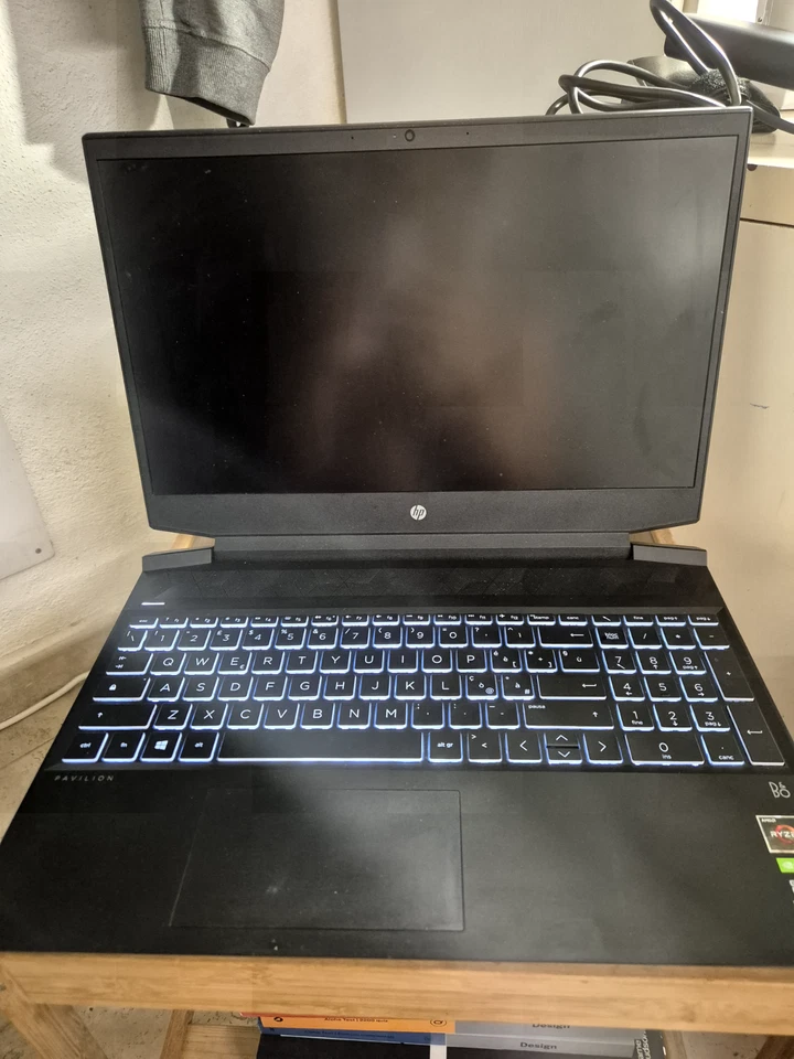 HP Pavilion Gamin 15, Ryzen 7 (terza Gen), GTX 1660Ti, 16GB, 1T HardDisk, 256SSD - Immagine 2 di 4