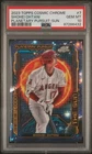 Shohei Ohtani 2023 Topps Cosmic Chrome Sun Planetary Pursuit PSA 10 SSP CASE HIT