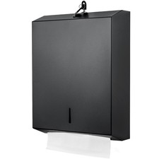 Paper Towel Dispenser Wall Mount Commercial c fold Multifold Trifold, Touchle...
