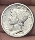 1917 Mercury Dimes 90% SILVER **XF** COIN