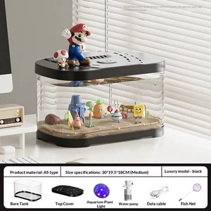 Transparent Plastic Fish Tank 