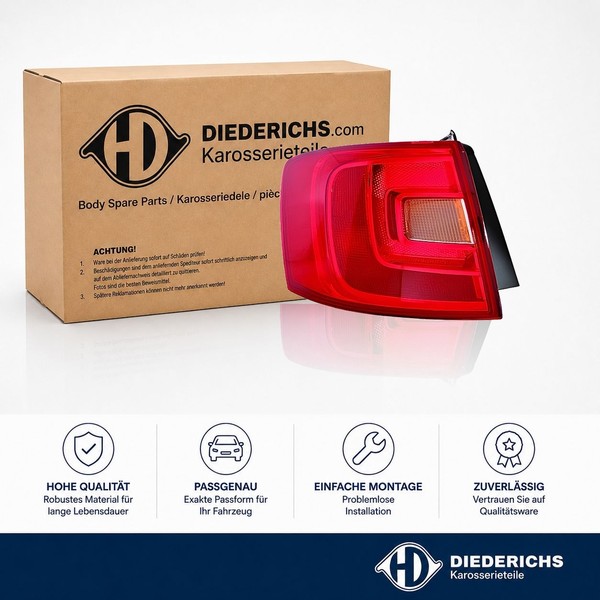 Heckleuchte Rechts Diederichs 2233090 FÜR VW RÜCkleuchte Hecklicht-image