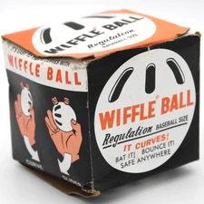 Wiffle Ball Original Regulation Baseball Size Curve Training Plastic Ball USA