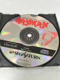 Ubisoft Rayman Sega Saturn Game Classic Platformer Used