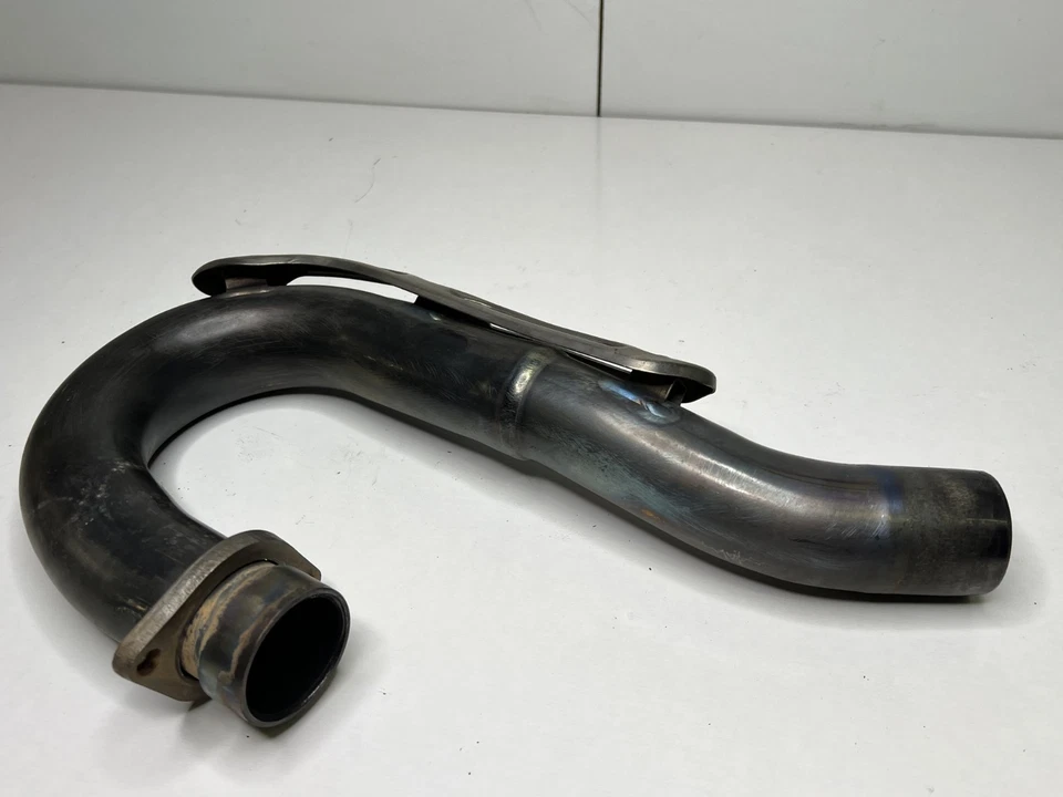 Yamaha YZ450F YZ 450F 2009 09 OEM sistema de escape cabezal tubo montaje silenciador Foto 3 de 4