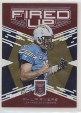 2017 Donruss Elite Fired Up Red 32/99 Philip Rivers #20 03xg