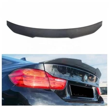For BMW F32 428 430 435 Coupe 14-2020 Carbon Fiber Look Rear Trunk Spoiler Wing