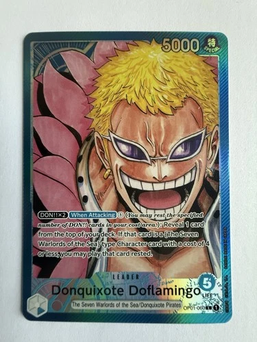 Donquixote Doflamingo (060) (Parallel) OP01-060 Romance Dawn Foil English