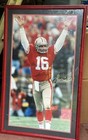 Joe Montana SF 49ers HUGE Framed Autograph PSA/DNA Cert
