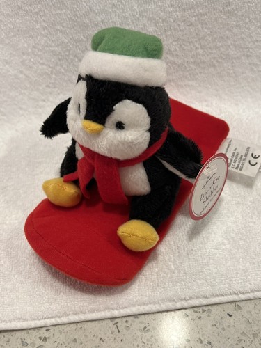 Hallmark 2007 SNOW WHAT FUN SLEDDER musical plush & Zip N Go Sledder 4pc Set NWT - Picture 13 of 18