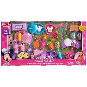 minnie mouse play food set
