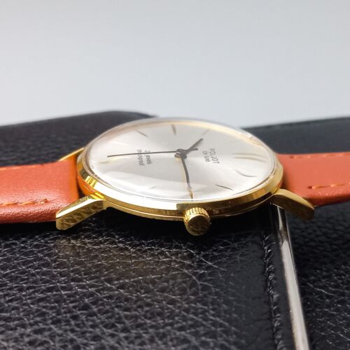 Sowjetische Vintage Herren Armbanduhr NOS Poljot de LUXE Ultra Slim 2209 23 Jewels - Bild 10 von 12