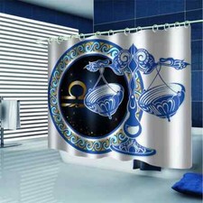 Nice Balance And Disk 3D Shower Curtain Waterproof Fabric Bathroom Decoration