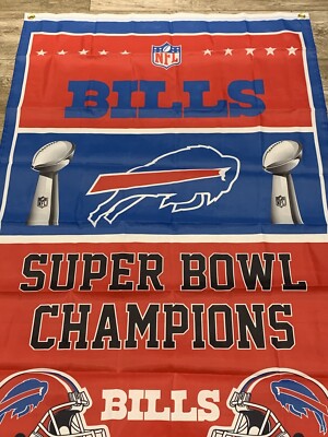 Buffalo Bills Mafia Flag 3x5 FT | Premium Banner, US Shipper, Playoffs 2022 Design