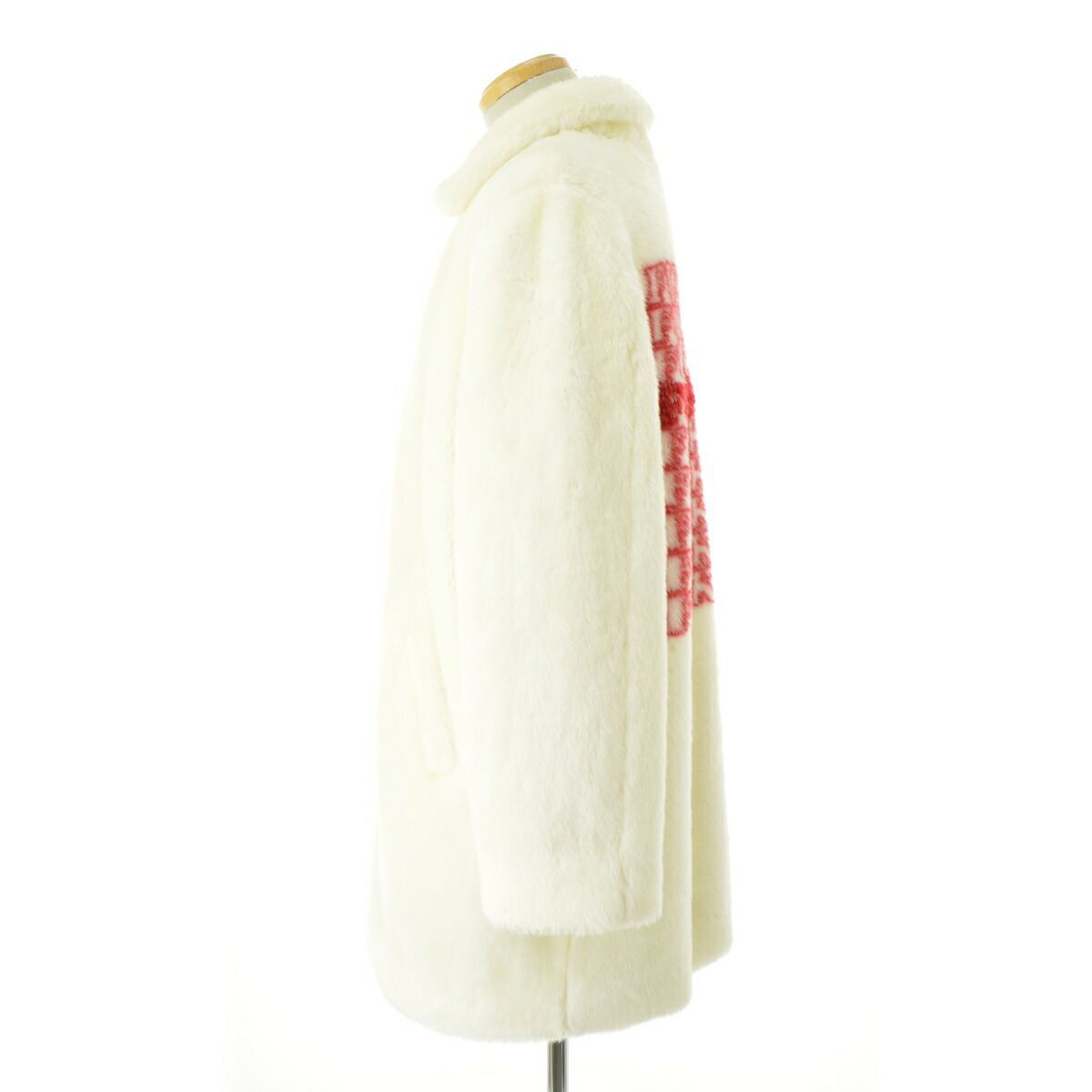 17AW Supreme Hysteric Glamour Faux Fur Jacket Coat White S | eBay