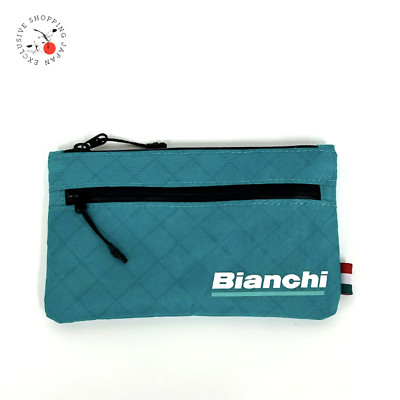 Bianchi Flat Essential Pouch Accessory Bag Bicycle JP243S3401 Compact Green New