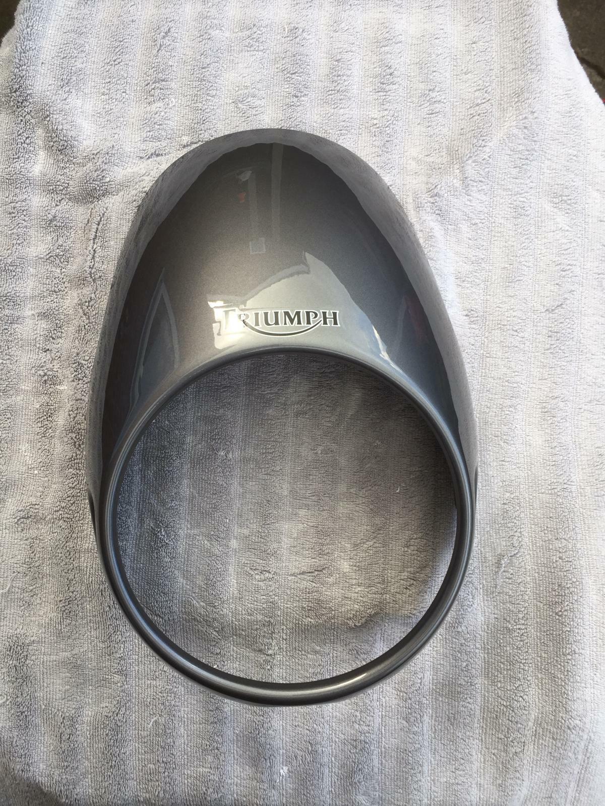 THUNDERBIRD LEGEND GRAPHITE GREY HEADLIGHT FAIRING eBay