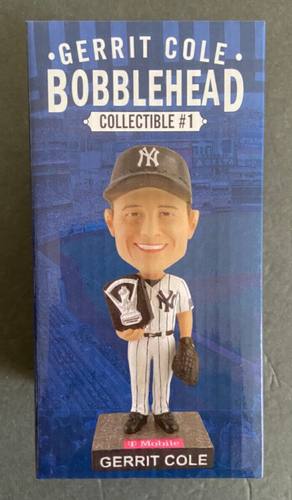 Gerrit Cole Cy Young Award New York Yankees bobblehead SGA 7/19 2024 Stadium GA - Picture 6 of 7