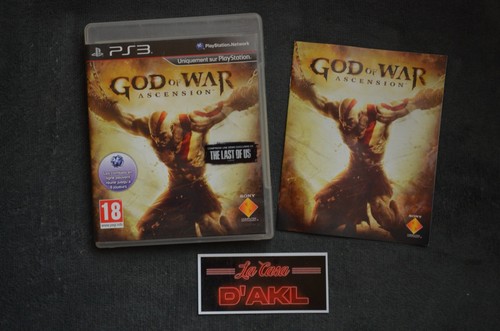 Jeu God Of War Ascension PS3 - Version PAL Complète Avec Boîte Et Notice