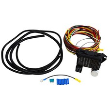 8 Circuit Universal Wire Harness Muscle Car Hot Rod Street Rod Rat Rod New