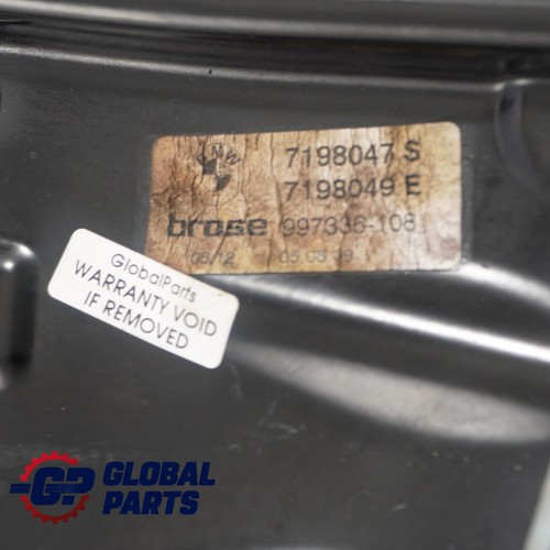 @BMW 3 Series E93 E93N Cabrio Window Lifter Mech Regulator Motor Rear Left N/S - Picture 8 of 12