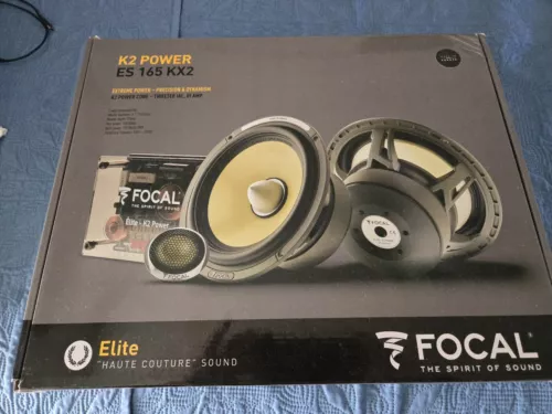 Focal ES 165 KX2 Power 6.5" 2-Way Component Car Speaker Kit 2ohm Version