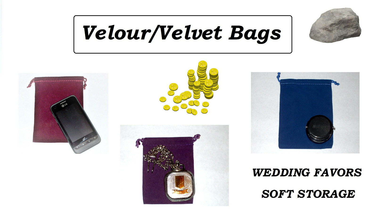 Сувениры High Quality, Velour/Velvet Bags. Wedding