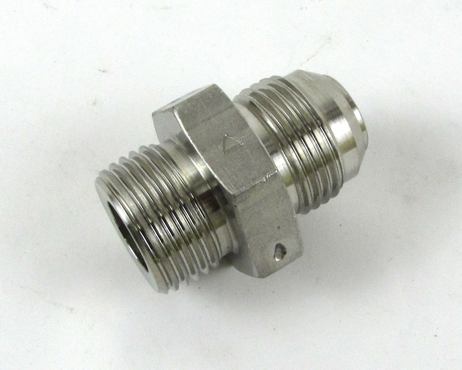 Lot of (5) Rockwell KC112C-12 Adapter Tube to Boss Hydraulic Railing Fittings