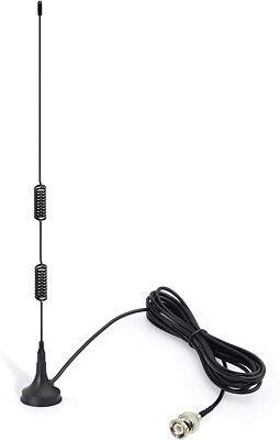 Bingfu Antenne Radio VHF UHF Mobile Véhicule Voiture Double Bande VHF UHF 136-174MHz 400-460MHz