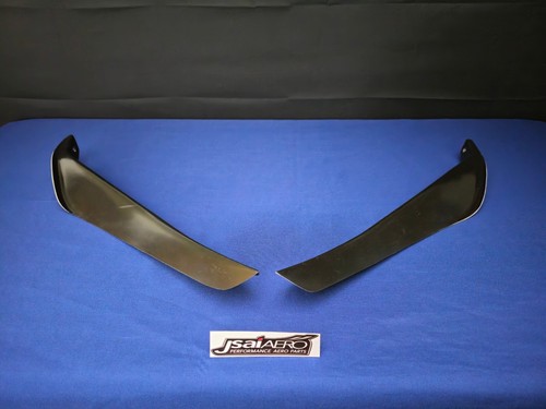 AUDM JSAI AERO Nissan Fairlady JDM Z33 350Z Rare Front Bumper Canards Universal+ - Picture 5 of 20