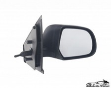 Außenspiegel Rechts Konvex Manuell Schwarz für Dacia Lodgy Dokker