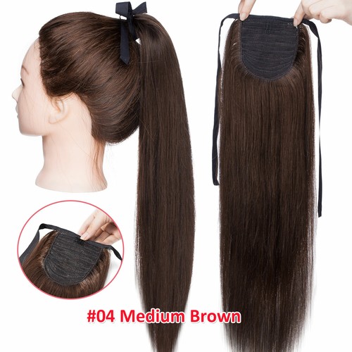 US Brazilian 100% Real Remy Human Hair Claw In On Ponytail Extensions Thick 120G - Picture 39 of 59