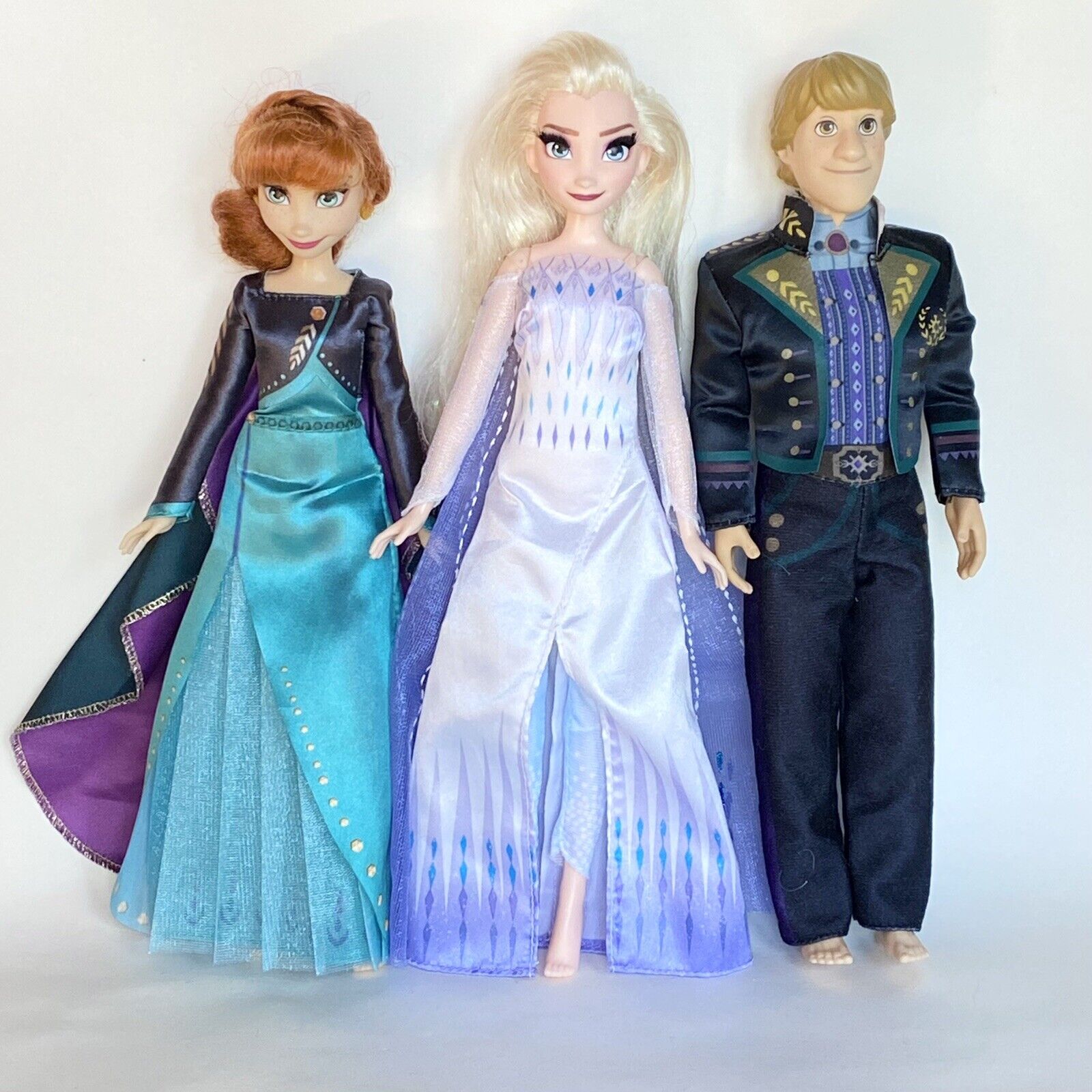 Disney Frozen 2 Fashion Doll Set (Anna, Elsa & Kristoff) , 10-11