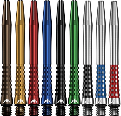 Mission | Atom 13 | 2 Sets (6) | Alloy Shafts, Eloxed & Natural Metal 3 Größen