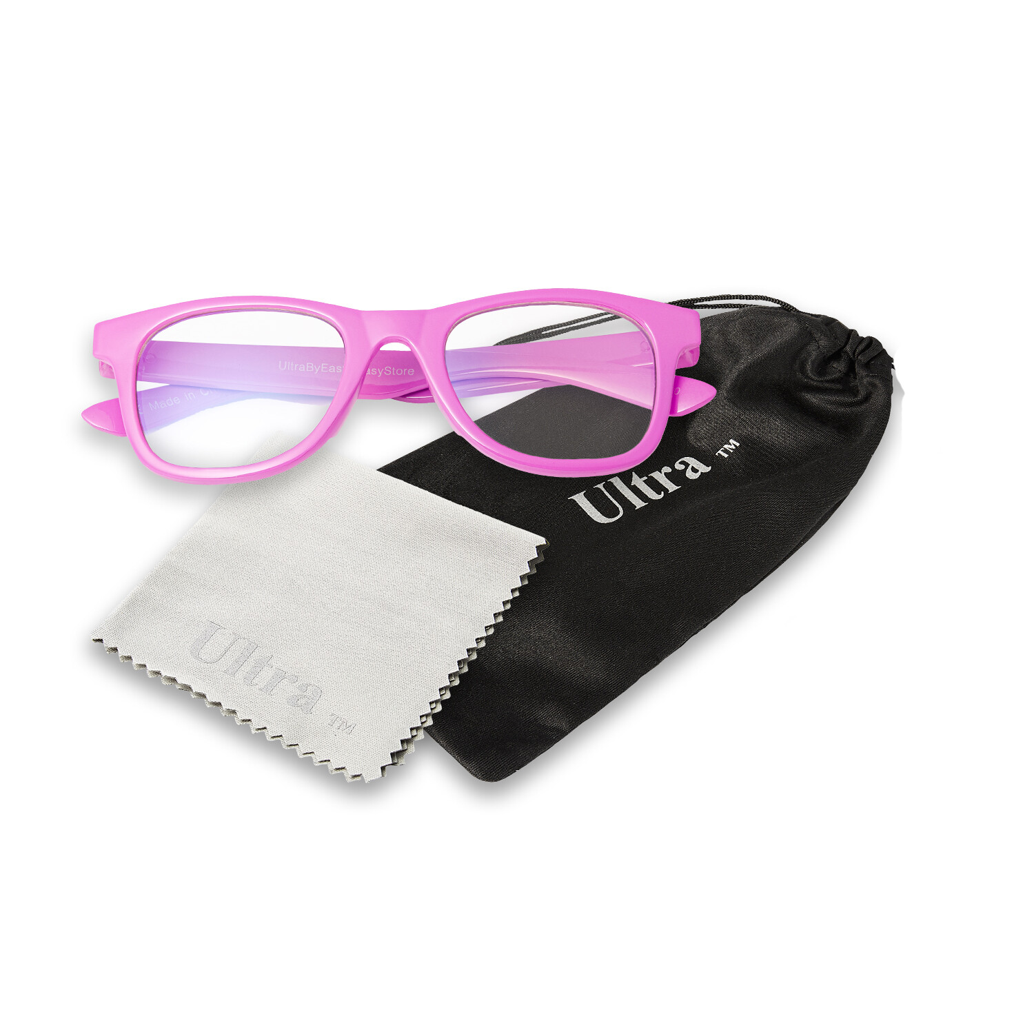 New Pink Childrens Kids Anti Blue Light Glasses Computer Gamer Glare Protection
