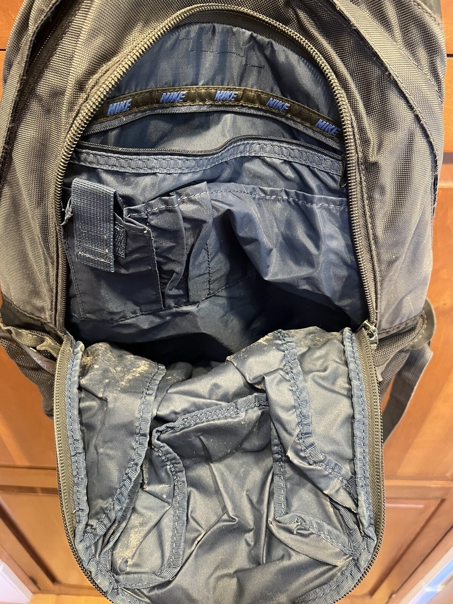 nike backpack max air 2013 Nike Max Air Black And Blue School Bag 2013