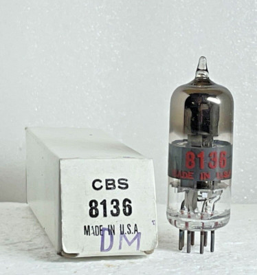 new tube CBS 8136 6DK6 rectangular getter | eBay