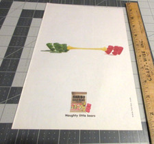 2002  Haribo Gold Bears Vintage Print Ad/Gumm...